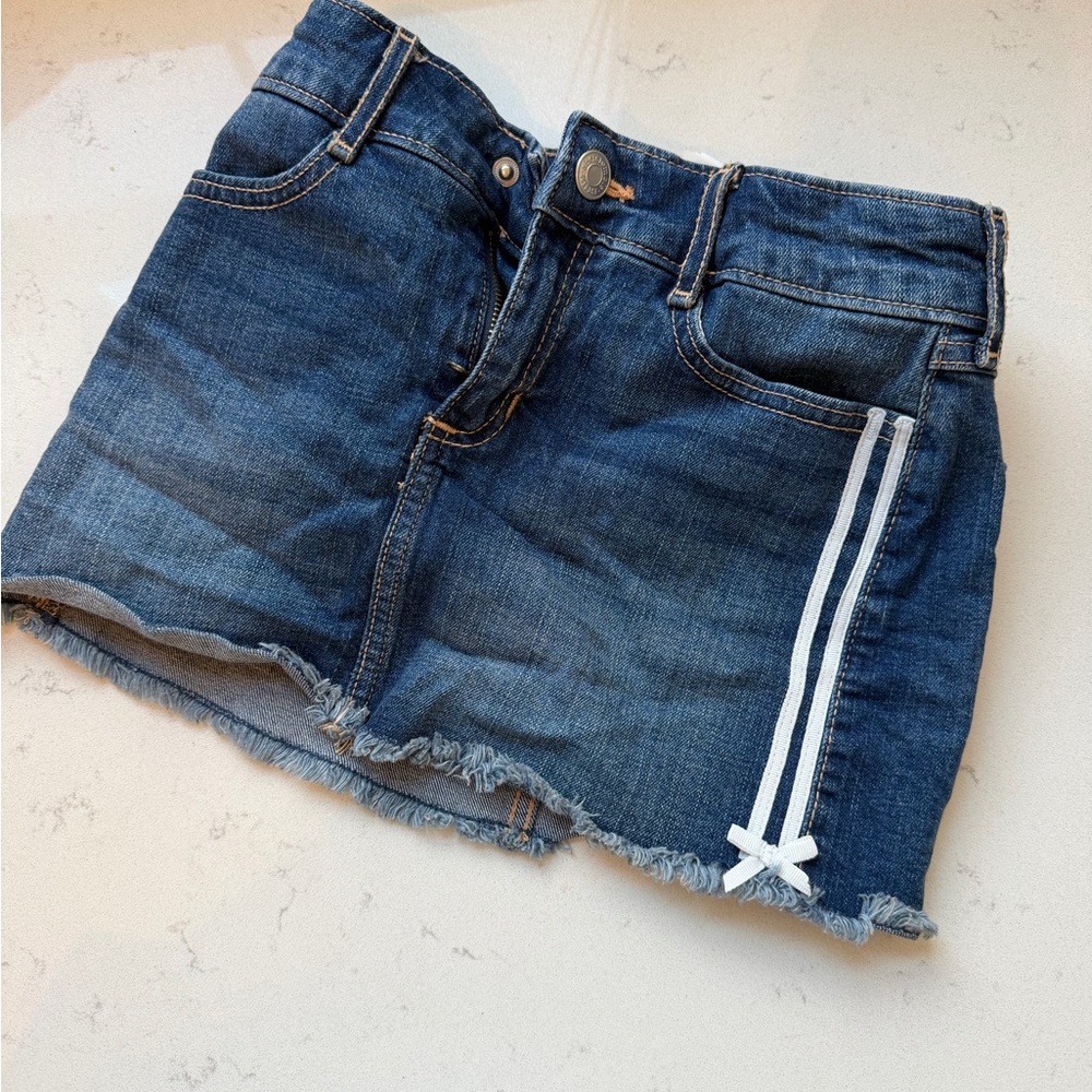 Abercrombie Kids Blue Denim Skirt